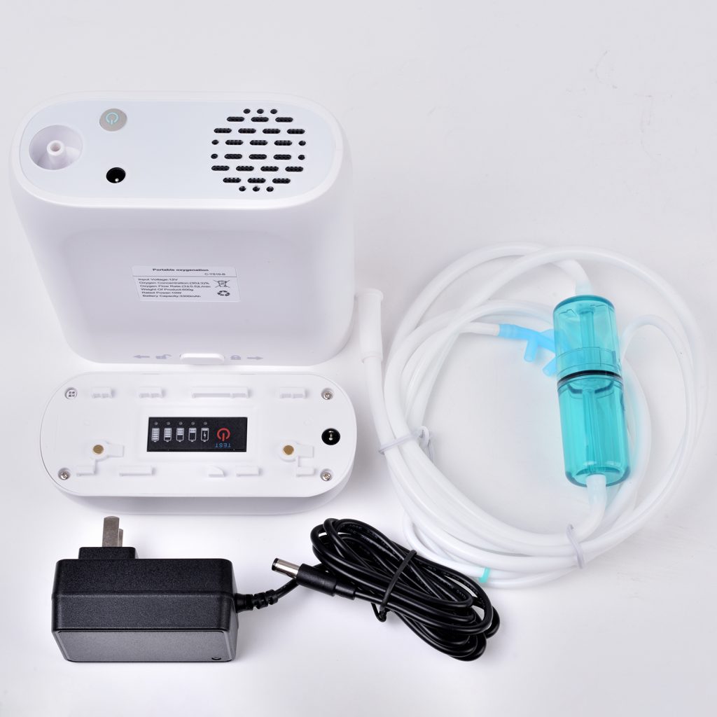 Portable Air Concentrator With Continuous Flow 2L Smallest Portable Oxygen Concentrator Continuous Flow – Health